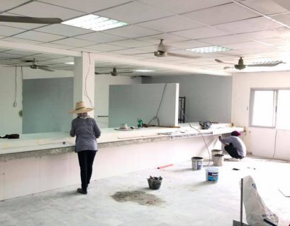 งานปรับปรุงโรงอาหารฃ